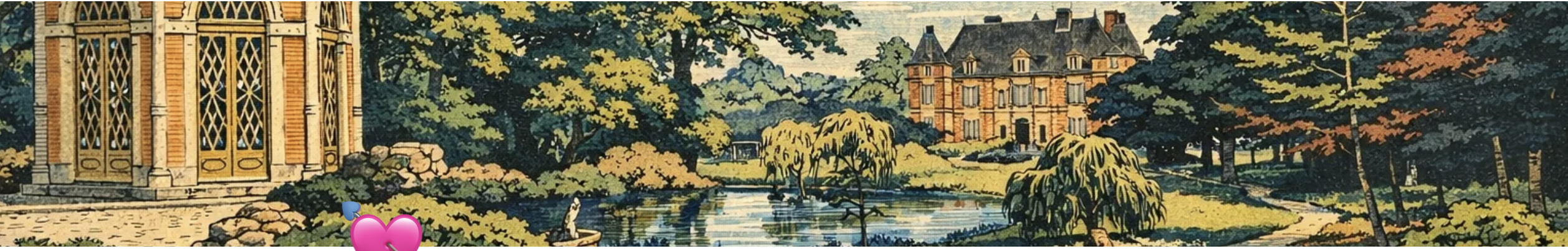 Aquarelle du château